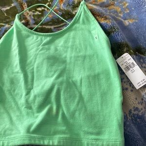 American Eagle top size small stretchy material
